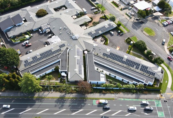 Arvida - Aria gardens - commercial solar installed by lightforce solar