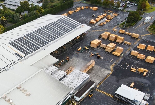 Katikati Claymark installed commercial solar by lightforce solar
