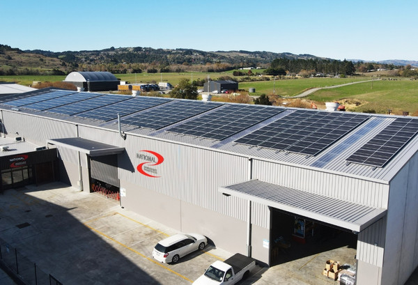 National Springs & Wire Products commercial solar by lightforce solar
