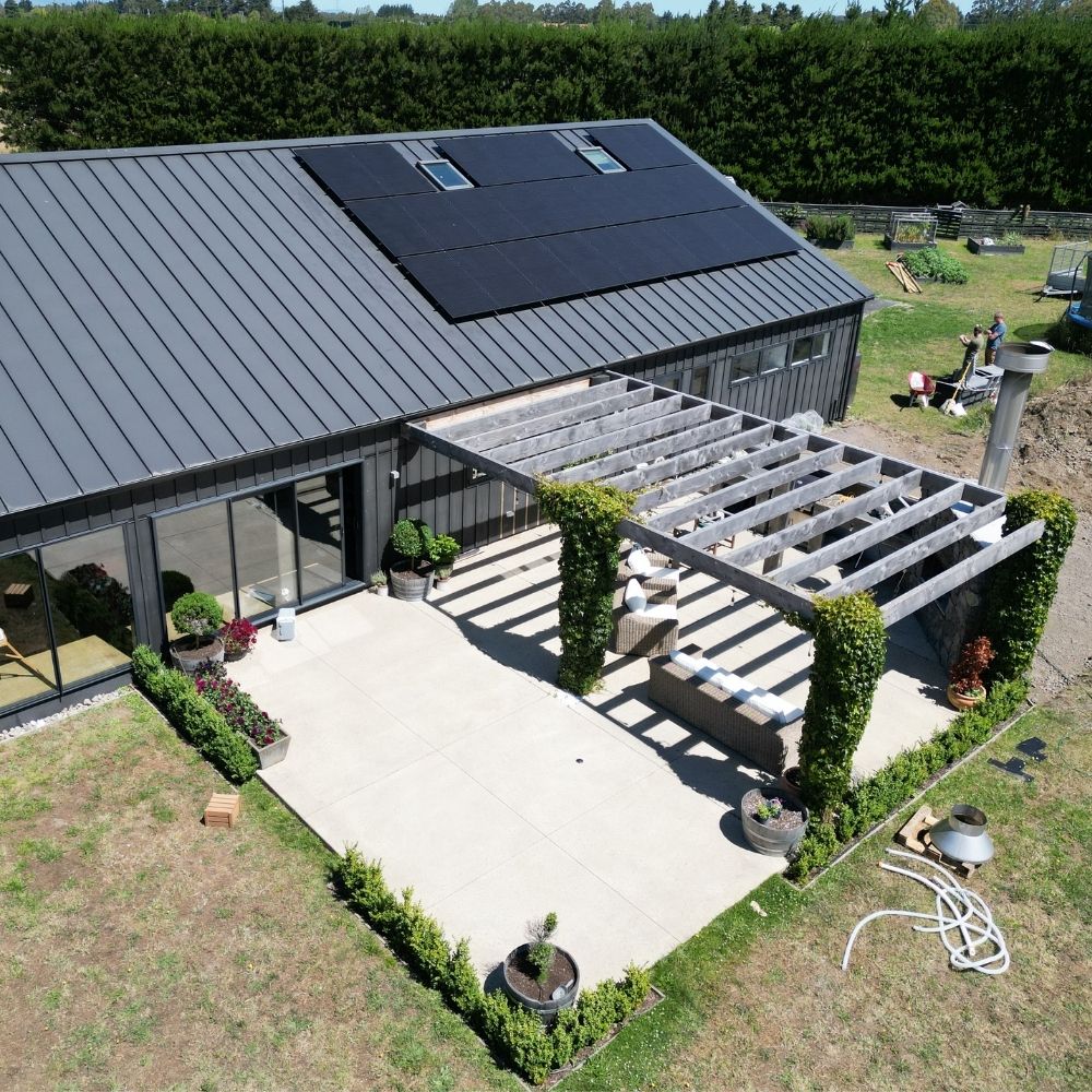 Happy customer from Christchurch who's solar installed by lightforce solar