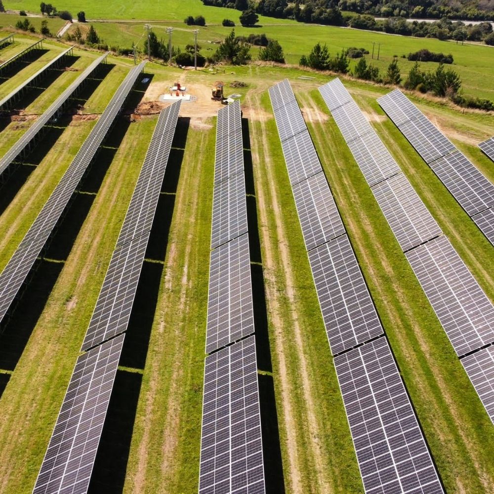 nelson solar farm installed by lightforce solar