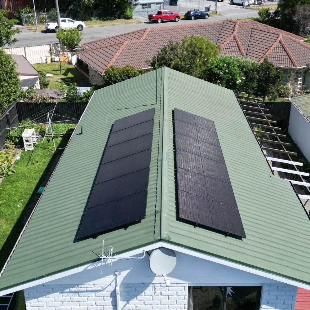 Happy customer from Christchurch who's solar installed by lightforce solar